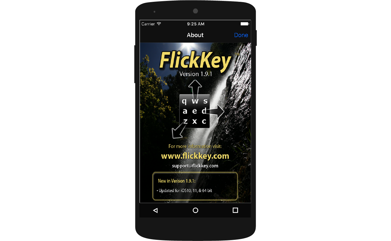 FlickKey Keyboard Notes
