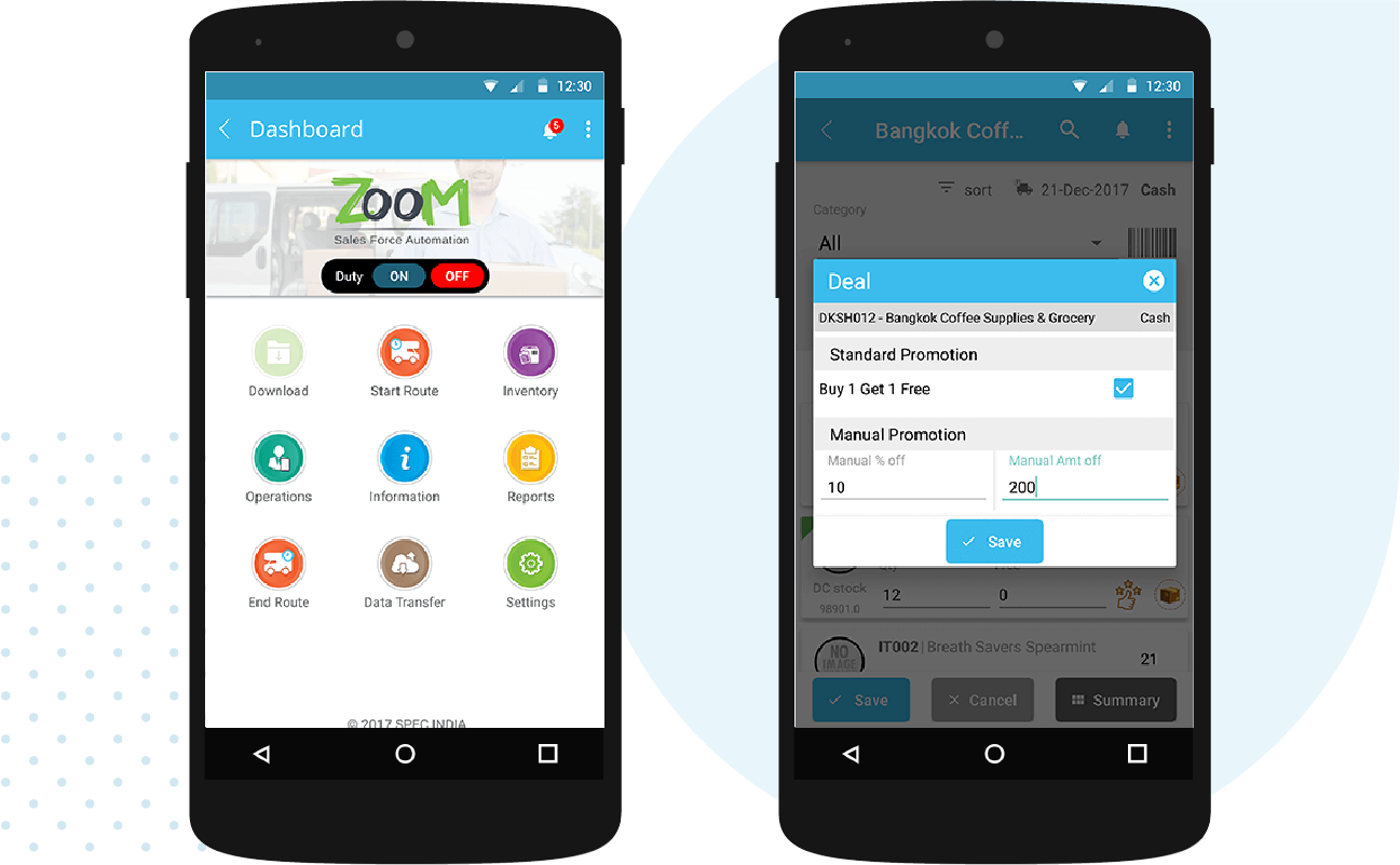 ZooM – Mobile Sales Force