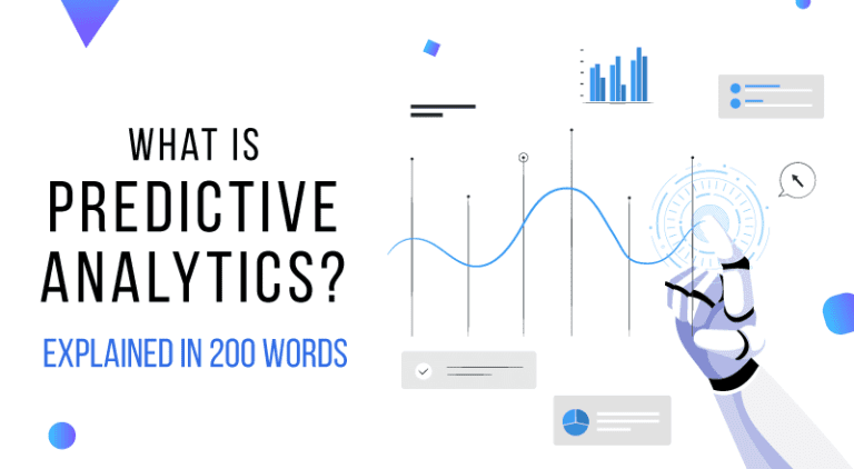 What is predictive analytics explained in 200 words spec india