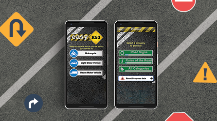 K53 App Command Sign K53 Prep App | SPEC INDIA