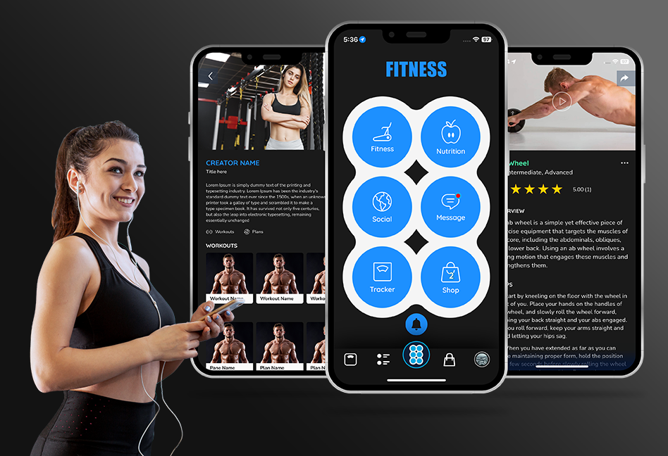 Fitness & Tracking Mobile App Development