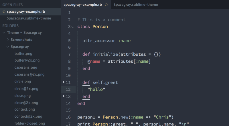 Spacegray-theme-for-sublime-text