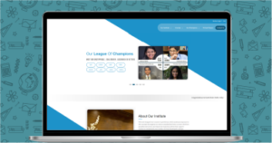 Website Development for Educational Institute(case study image)