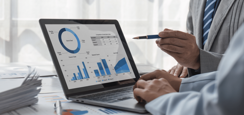 Reporting and Analytics Portal for a Business Transformation Platform