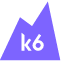 k6 logo