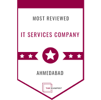 Top IT Services Company Ahmedabad 2022 Award by The Manifest