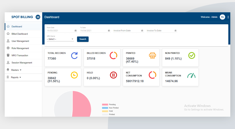 Spot-Billing-Dashboard