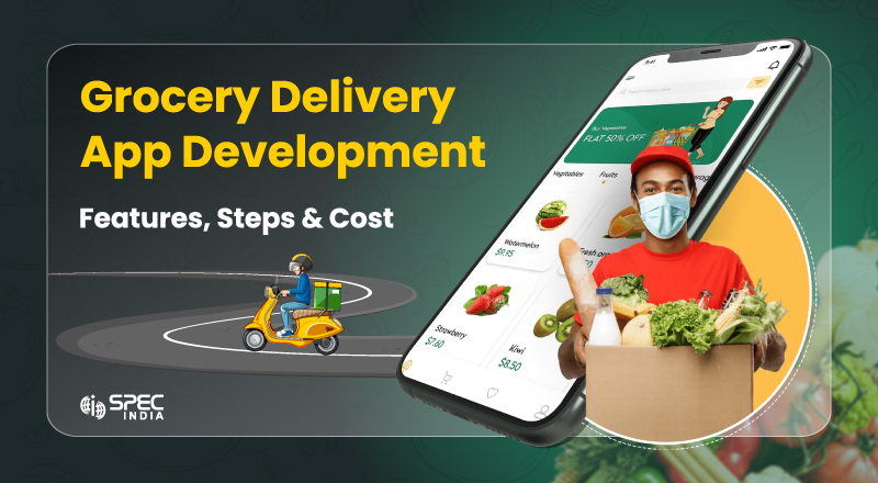 Grocery delivery app development main banner