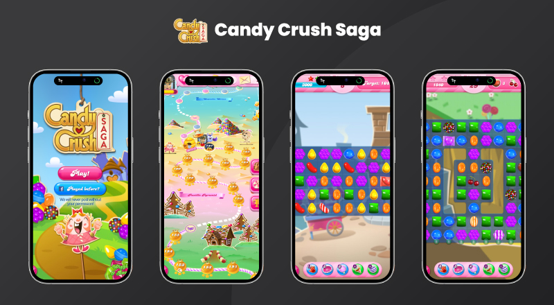 Candy Crush Saga app development cost