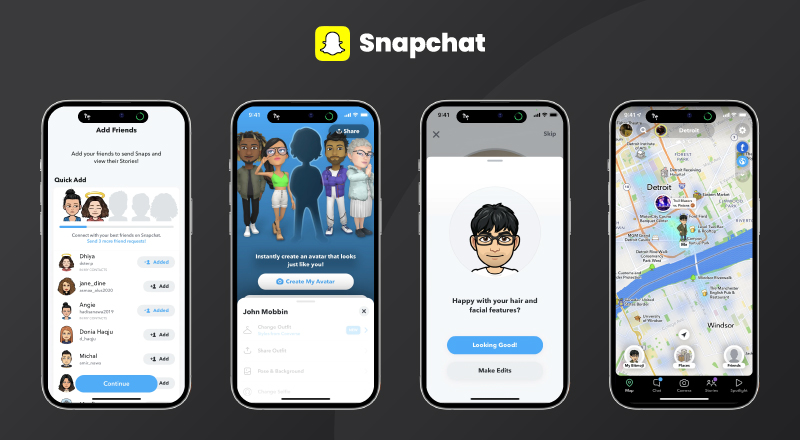 Snapchat app development cost