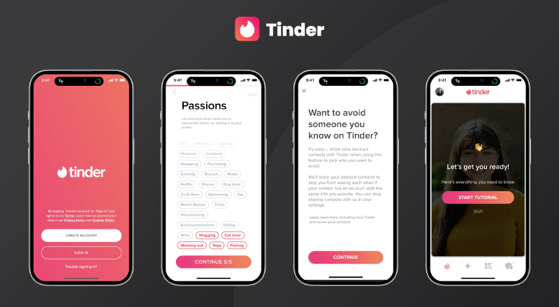 Tinder app development cost