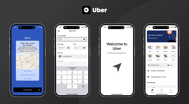 Uber app development cost