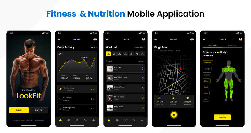 fitness and nutrition app