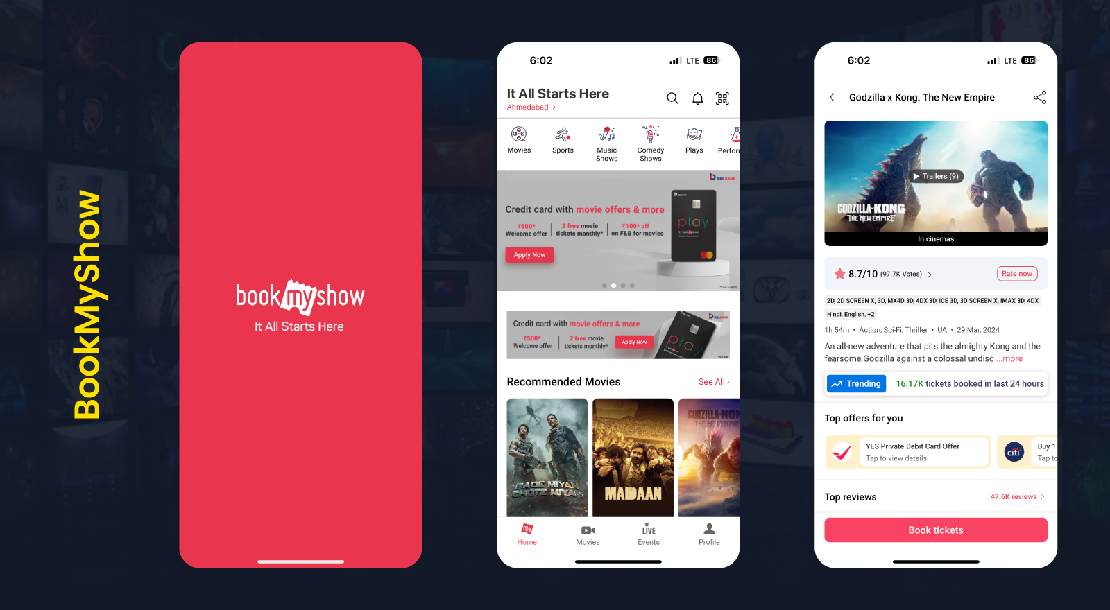 Bookmyshow app