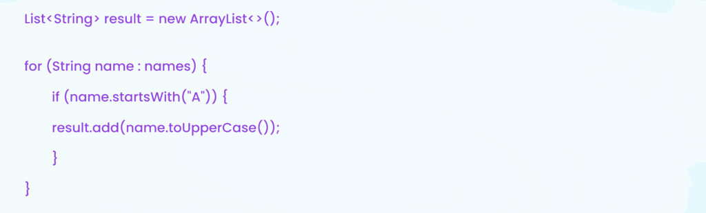 Without stream - code 2