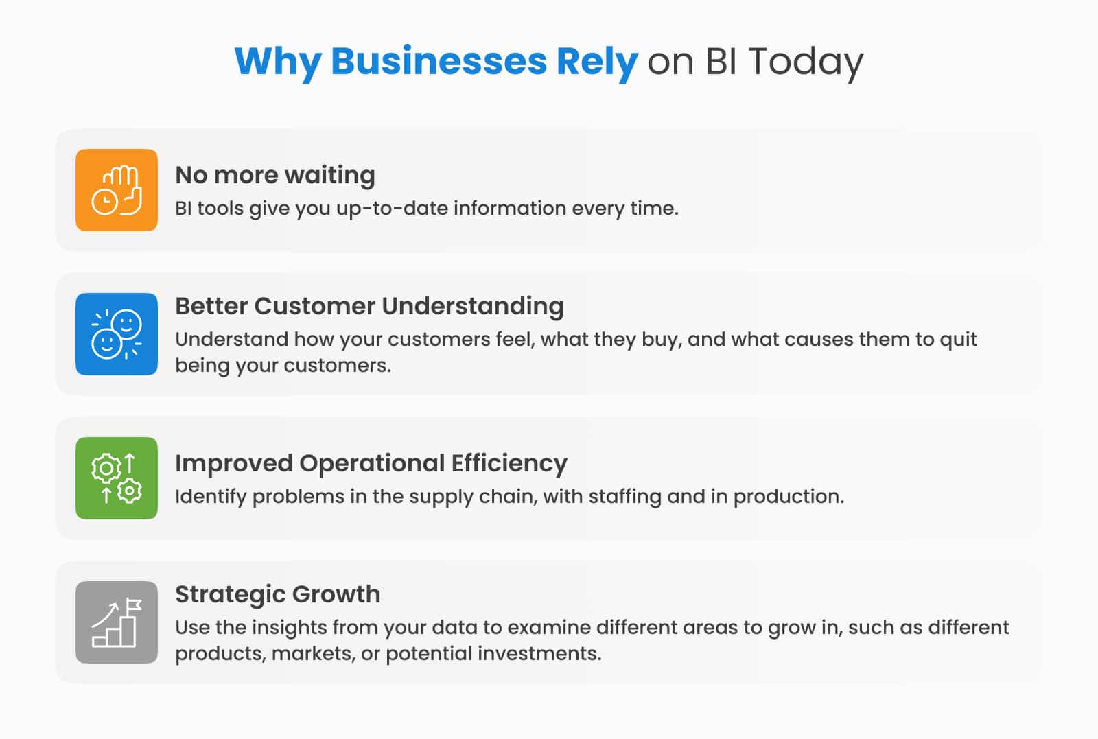 Why Business Rely on BI