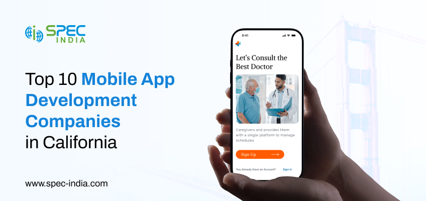mobile app development company in california