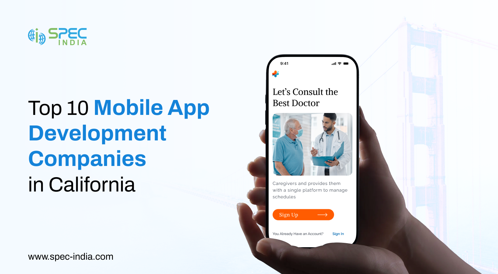 top mobile app development companies in california
