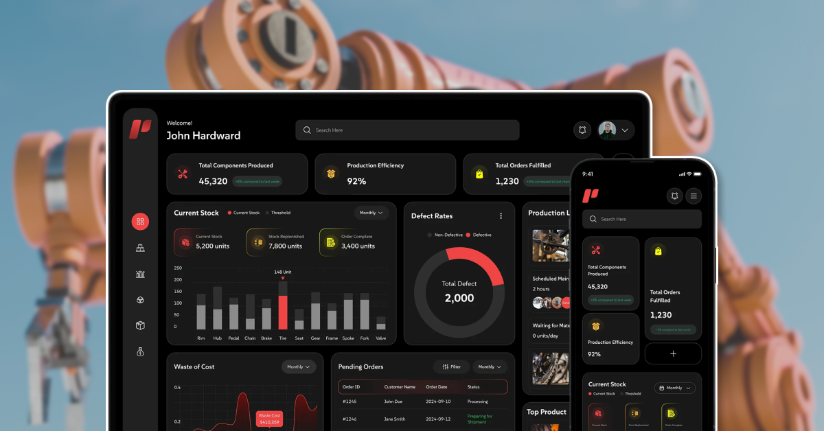 Manufacturing Software Development Services for Enterprises