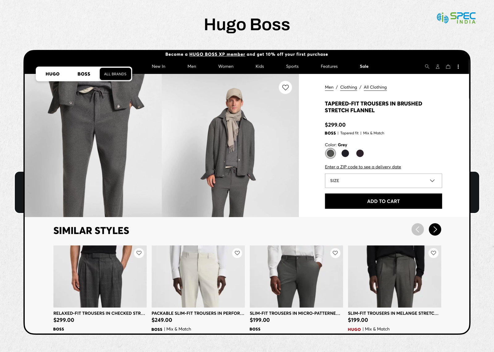 Data Consulting Strategy in Hugo Boss