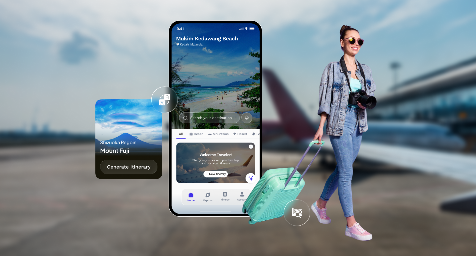ai-powered travel app development