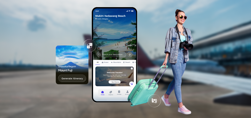 ai-powered travel app development