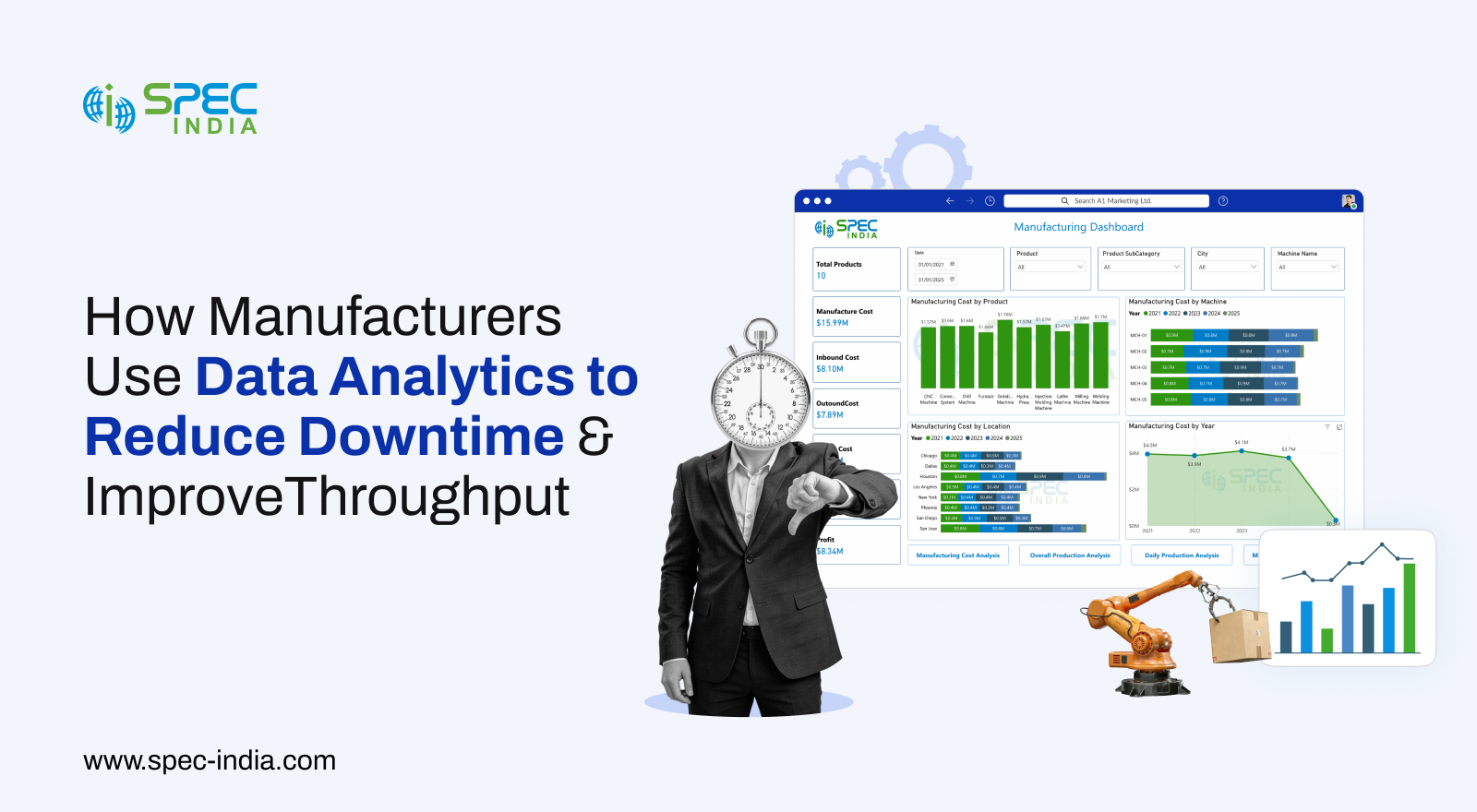 Data analytics in manufacturing
