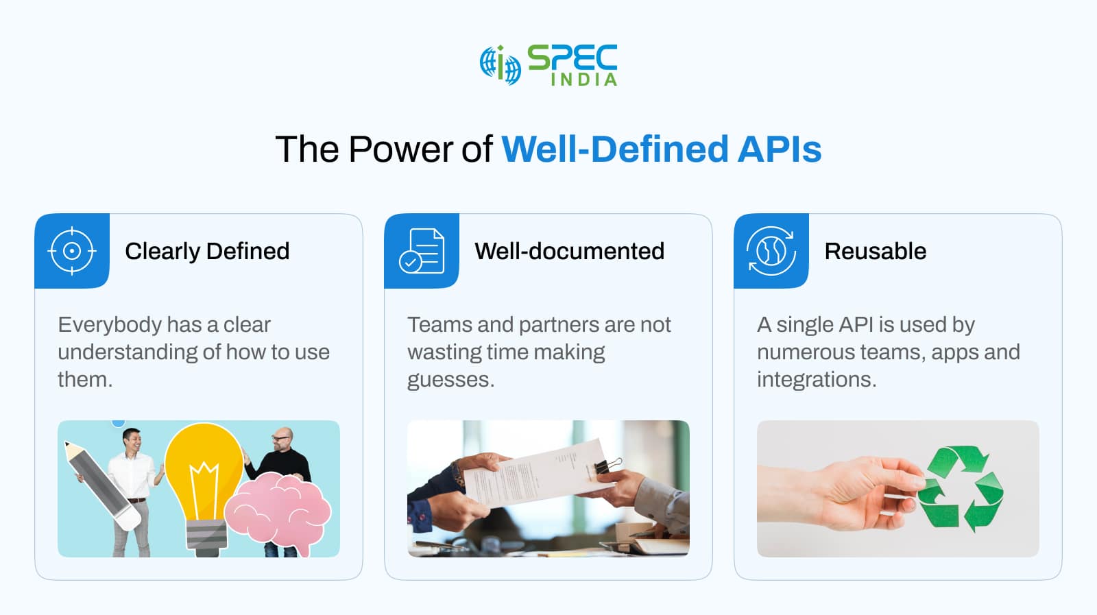 The power of well defined apis