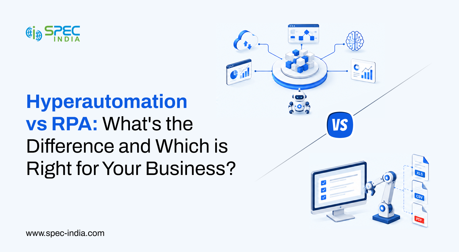 Hyperautomation vs RPA